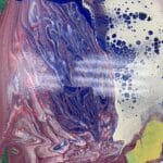 Acrylic Pour on Canvas – Big Wave Swipe