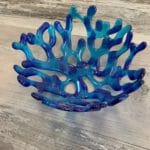 Glass fusing – Coral Bowl