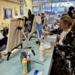Couple Sip and Paint – Walking on Sunshine