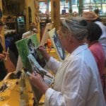 Sip and Paint Evening – Autumn Waterfall
