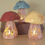 Clay Workshop -Mushroom Lantern